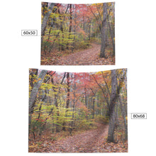 Load image into Gallery viewer, Fall Forest Ranch Trail Tapestry