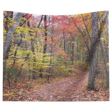 Load image into Gallery viewer, Fall Forest Ranch Trail Tapestry
